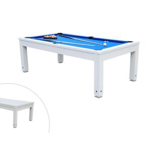 Mesa de billar transformable SNOOKER - altura ajustable - 2…