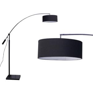 Lámpara de pie URBANO - Negro - Altura 185 cm - Venta Unica