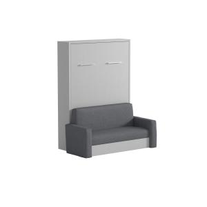 Cama abatible 140 x 200 cm - Apertura vertical manual - Bla…