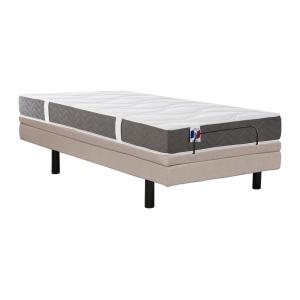 Cama eléctrica de relajación deco   colchón 100% látex 3 zo…