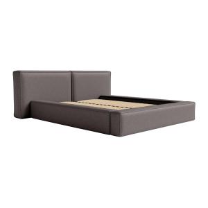 Canapé abatible de 200 x 200 cm - Tela - Gris antracita - T…