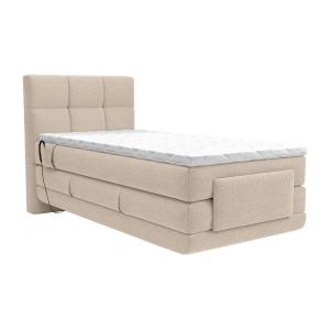 Conjunto completo boxspring cabecero capitoné   somieres re…