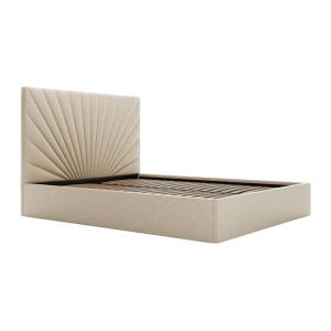 Canapé abatible de 180 x 200 cm - Tela - Beige - RILIODA II…