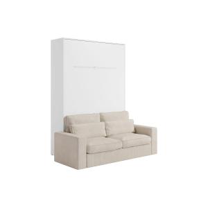 Cama abatible 140 x 200 cm - Apertura vertical manual - Con…