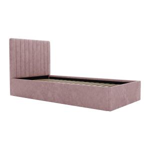 Canapé abatible 90 x 190 cm con cabecero de costuras vertic…