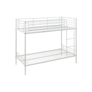 Cama litera DUOTIS II - 2x90x190cm - Blanco