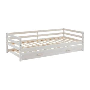 Cama nido AEDAN II - 2 x 90 x 190 cm - Pino macizo y MDF -…
