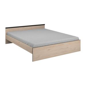 Cama con compartimentos 160 x 200 cm - 2 cajones y 1 estant…