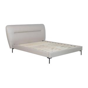 Cama 160 x 200 cm - Cuero - Topo - JODALA