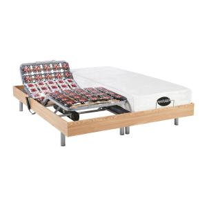 Cama eléctrica de relajación con terminales y colchón con m…
