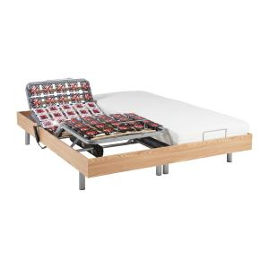 Cama eléctrica de relajación deco   colchón 100% látex 3 zo…