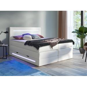 Boxspring completo con cabecero con LEDs   somier arcón   c…