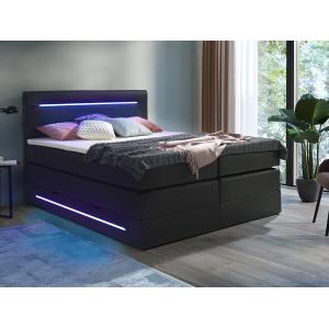 Boxspring completo con cabecero con LEDs   somier arcón   c…