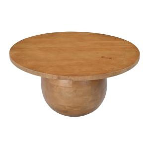 Mesa de centro de madera de mango - Natural claro - SELVINA