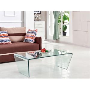 Mesa de centro SUZANA - Cristal templado curvado