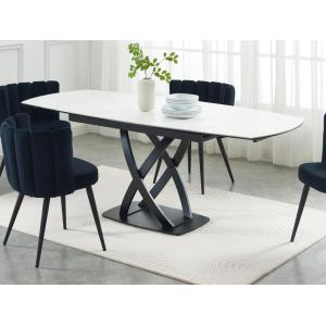 Mesa extensible de comedor para 4 a 8 personas en cerámica…