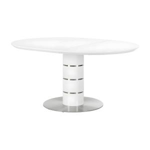 Mesa de comedor extensible - 4 a 6 comensales - MDF y metal…