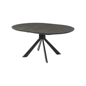 Mesa de comedor extensible CLARA - 4 a 6 comensales - Cerám…