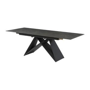 Mesa de comedor extensible LIBSY - 6 a 8 comensales - Cerám…