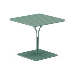 Mesa de jardín de 80 cm de metal - Verde almendra - MIRMAND…