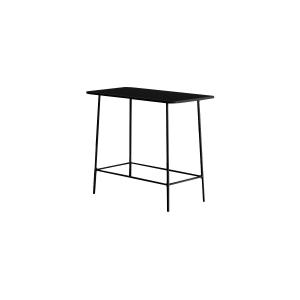 Mesa alta de jardín de 120 cm de metal - Negro - MIRMANDE d…