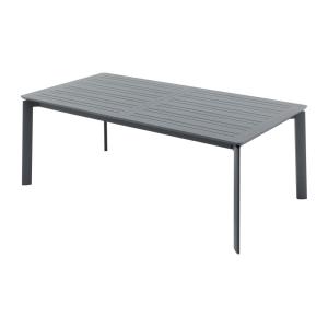 Mesa de jardín extensible de aluminio L.200/300 cm - Antrac…
