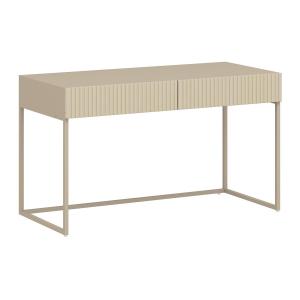 Escritorio con 2 cajones - Beige - CALDRIN de Pascal Morabi…