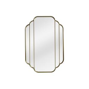 Espejo art déco dorado antiguo - L. 70 x A. 105 cm - DALVIA