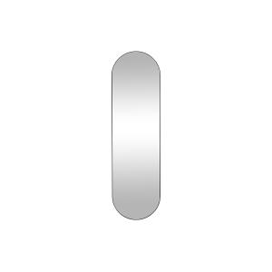 Espejo de pared ovalado de metal - Ancho 40 x Alt. 140 cm -…