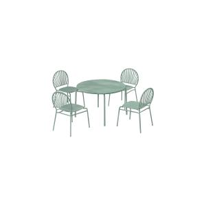 Mesa y sillas de jardín CEDEIRA 3427036