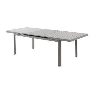 Mesa de jardín extensible de aluminio L.180/240cm - Topo -…