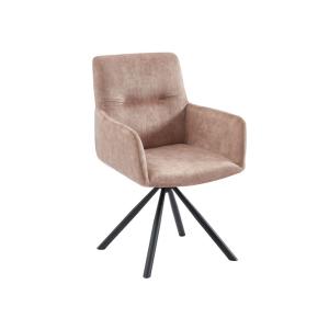 Silla de escritorio - Terciopelo - Beige - GOZIA