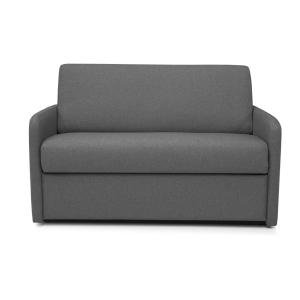 Sillón cama de tela gris antracita - Cama de lamas de 100 c…