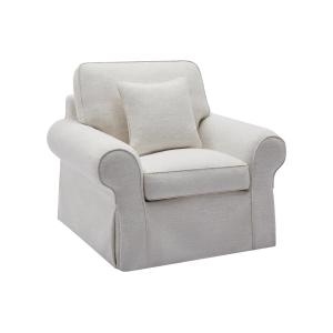 Sillón de tela beige ZULIPRO de Maison Céphy