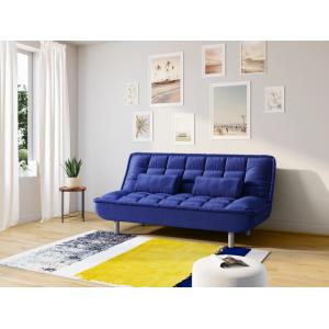 Sofá cama clic-clac MISHAN - Azul - Venta Unica