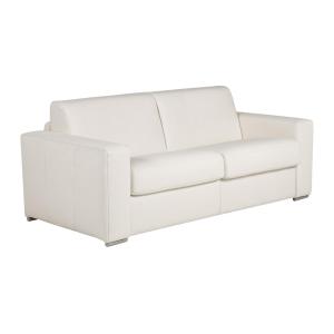 Sofá cama 3 plazas convertible tipo italiano 100% cuero de…