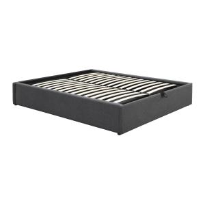 Canapé abatible con cajón de almacenamiento 140 x 190 cm -…