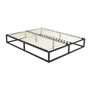 Somier de láminas de metal 140 x 190 cm - 2 x 19 láminas -…