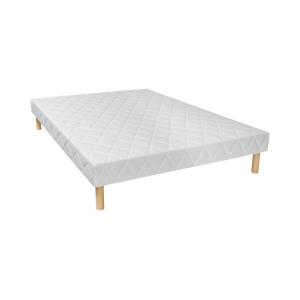 Base tapizada PANACEA de YSMEE - Blanco - 160x200 cm
