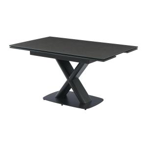 Mesa extensible para 6 a 8 personas en cerámica vidrio temp…