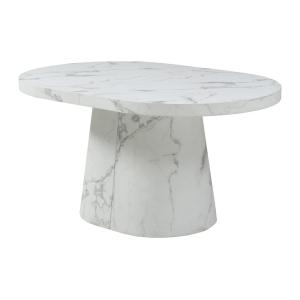 Mesa de comedor extensible 6 a  12 personas de MDF - Efecto…