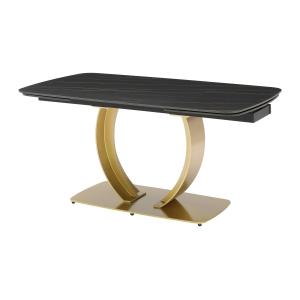 Mesa extensible de comedor para 6 a 10 personas en cerámica…