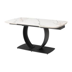 Mesa extensible de comedor para 6 a 10 personas en cerámica…