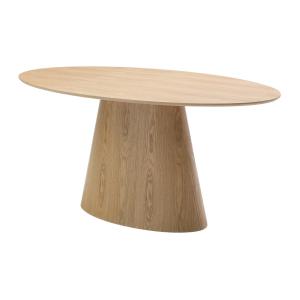 Mesa de comedor de 6 cubiertos de MDF - Natural claro - ANT…