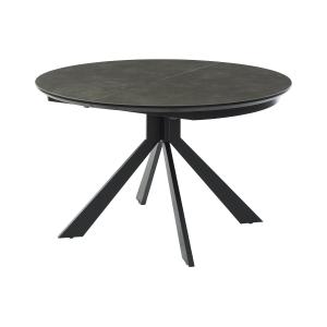 Mesa de comedor extensible CLARA - 4 a 6 comensales - Cerám…
