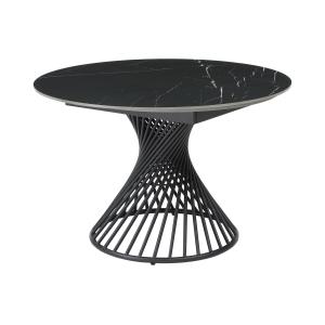 Mesa de comedor extensible de 4 a 8 cubiertos en cerámica y…