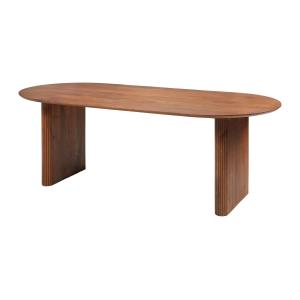 Mesa de comedor para 8 personas de madera de mango - Natura…