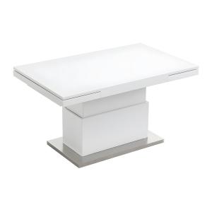 Mesa de centro LAURIA - 2 en 1 - elevable y extensible - MD…