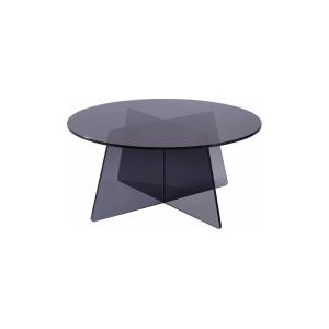 Mesa de centro de vidrio templado - Antracita - SELVORA