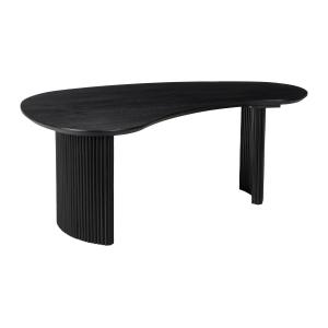 Mesa de centro de madera de mango - Negro - TAMENIA de Mais…